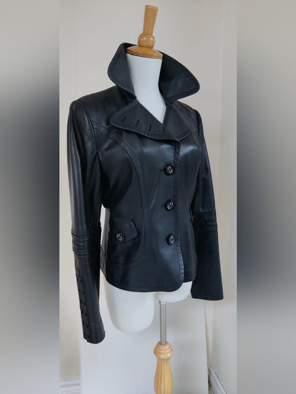 Arte Pelle Leather Moto Jacket